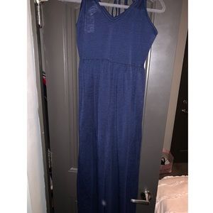 NAVY MID LENGTH ROMPER NWT